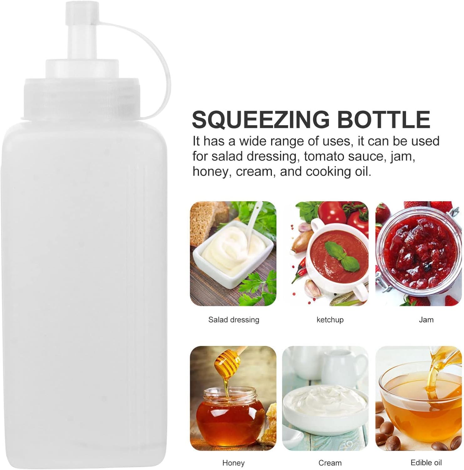 Chance to Refill Your Squeeze Bottles Great Gift for Food Lovers