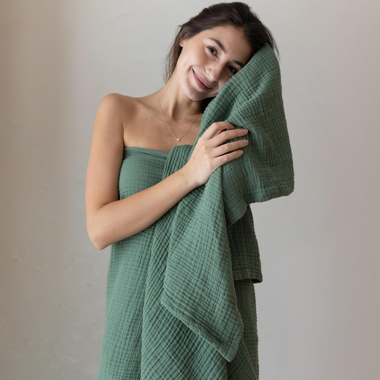 Viva Muslin Towels for Adults Bath Better Feel Better