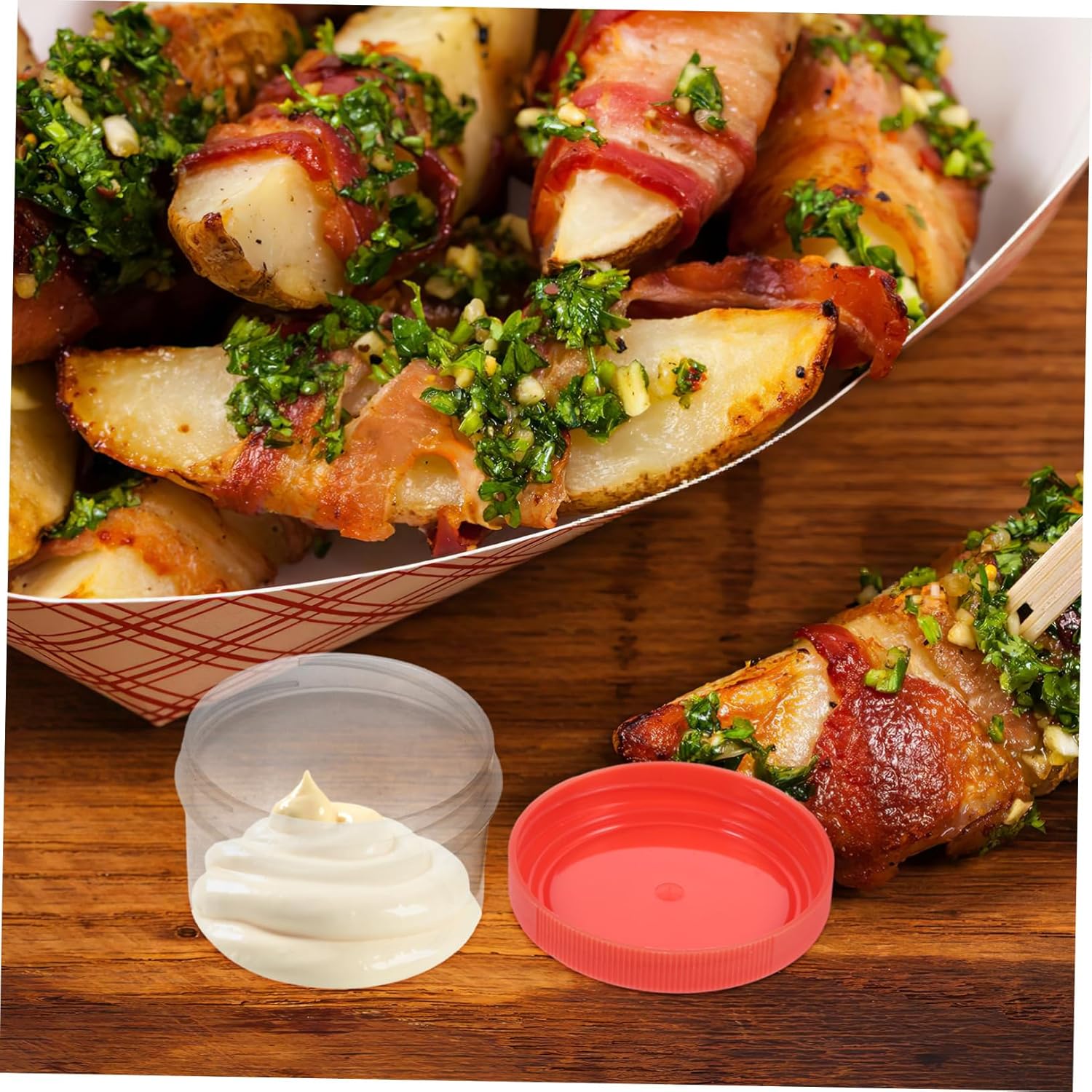 Cabilock Mini Jam Squeeze Bottle - Salad Dressing Container