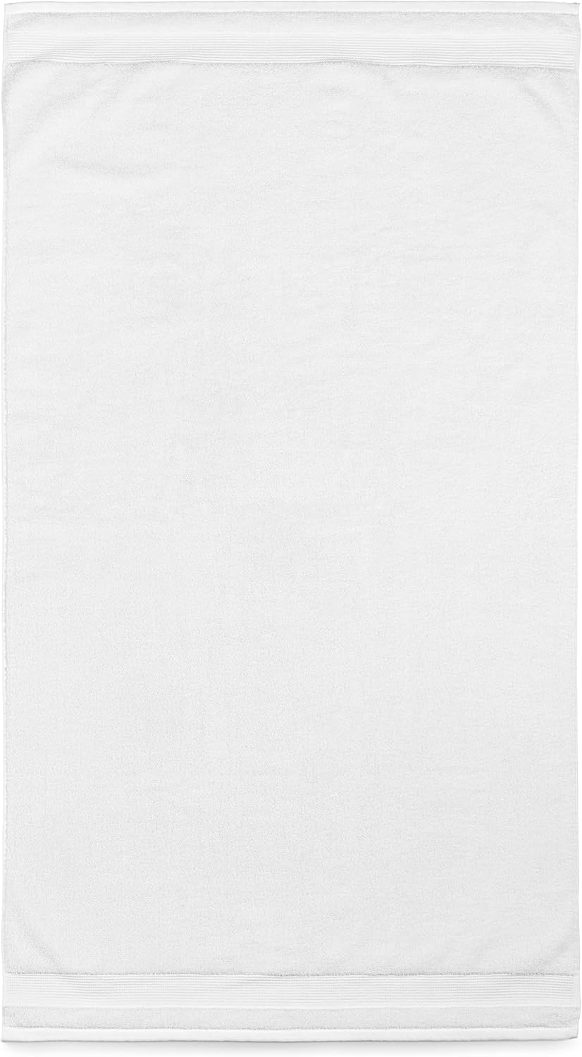 Martha Stewart 100 Cotton Bath Towels Set of 6 Soft Absorbent White