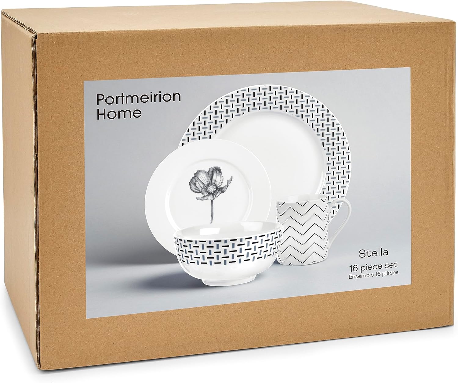 Portmeirion Home Stella 16-Piece Dinner Set