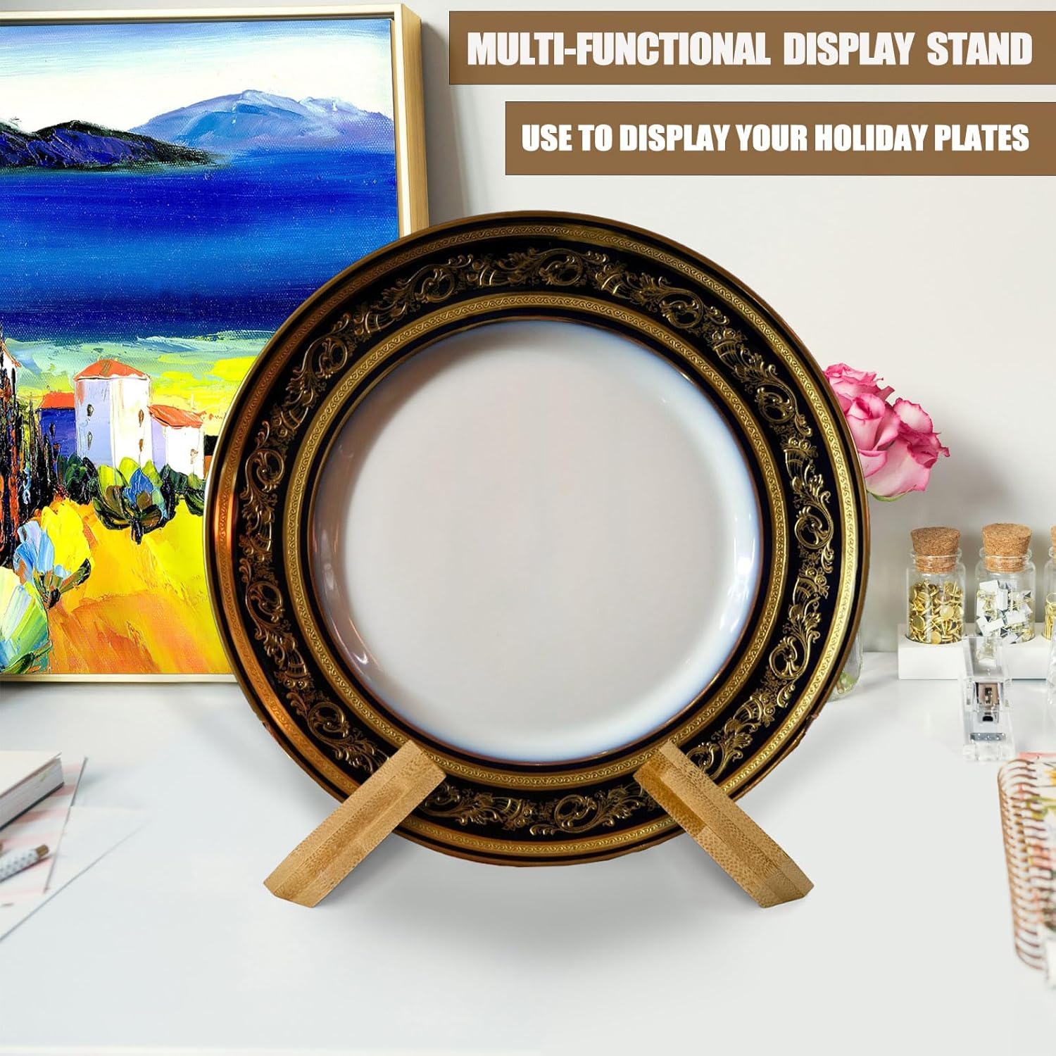 Versatile Kitchen Display Stand