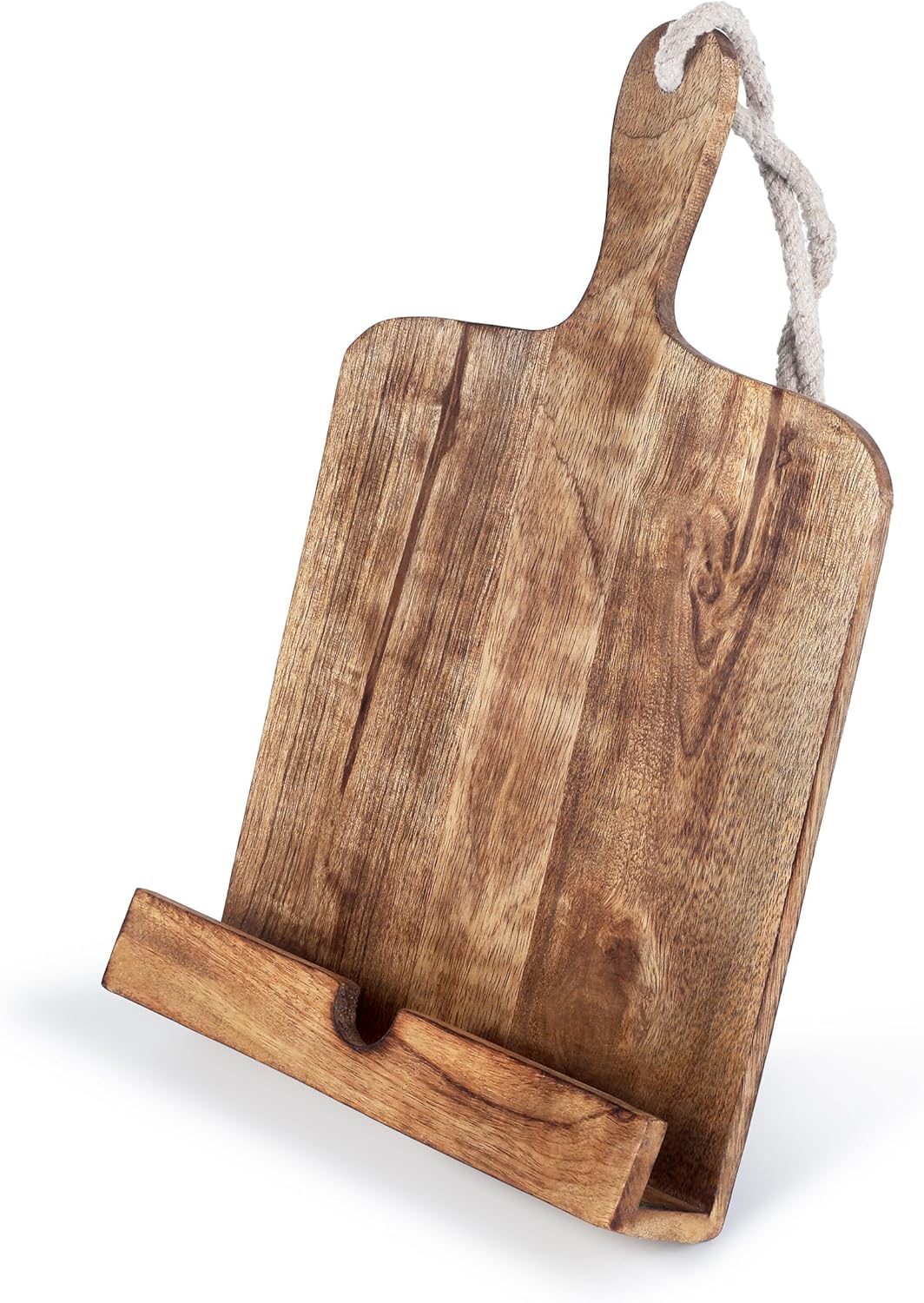 Mango Wood CookBook Stand Adjustable and Durable