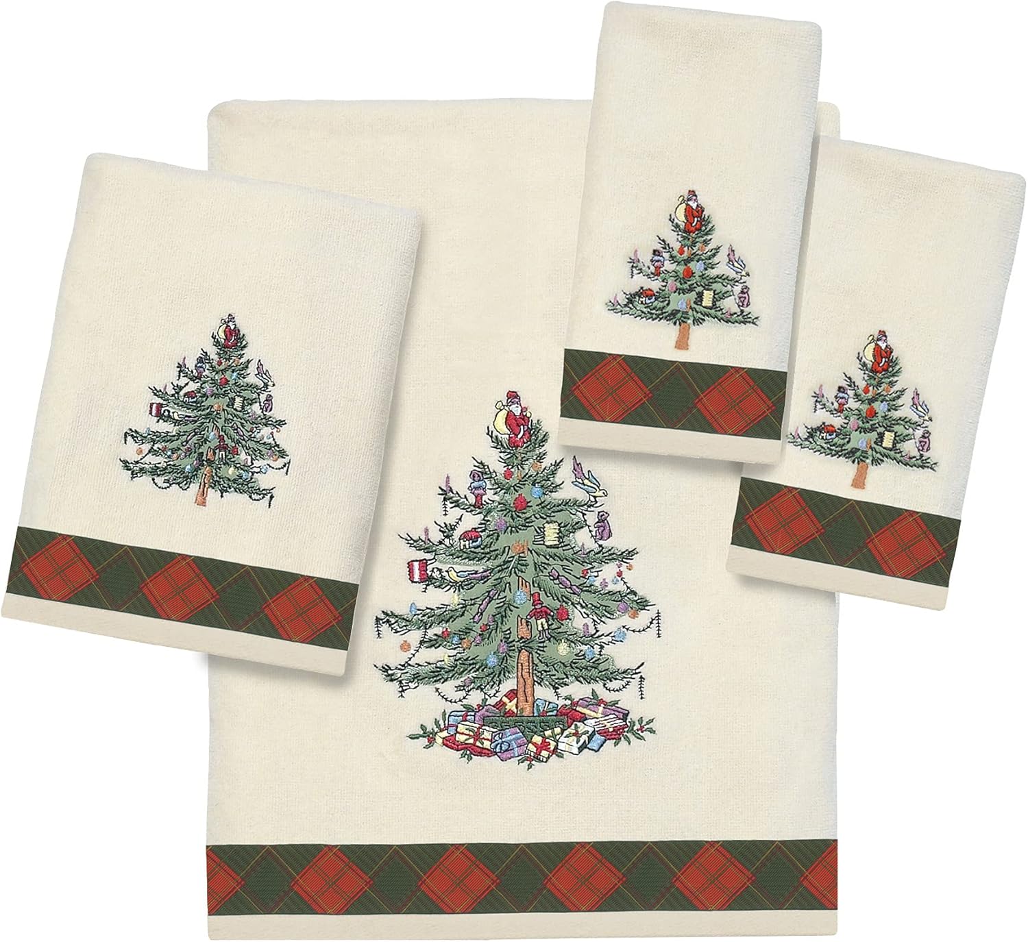 Spode Hand Towel Soft Absorbent Cotton Holiday Decor