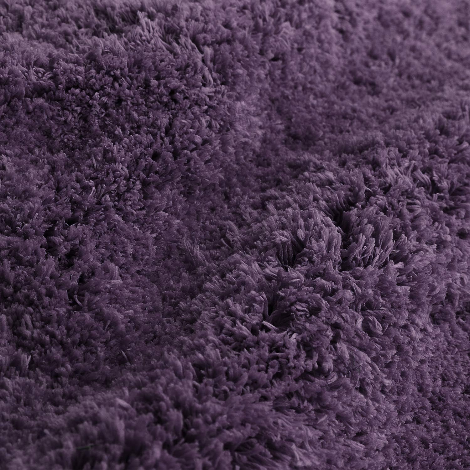 Clara Clark 3 Piece Bath Rug Set Purple