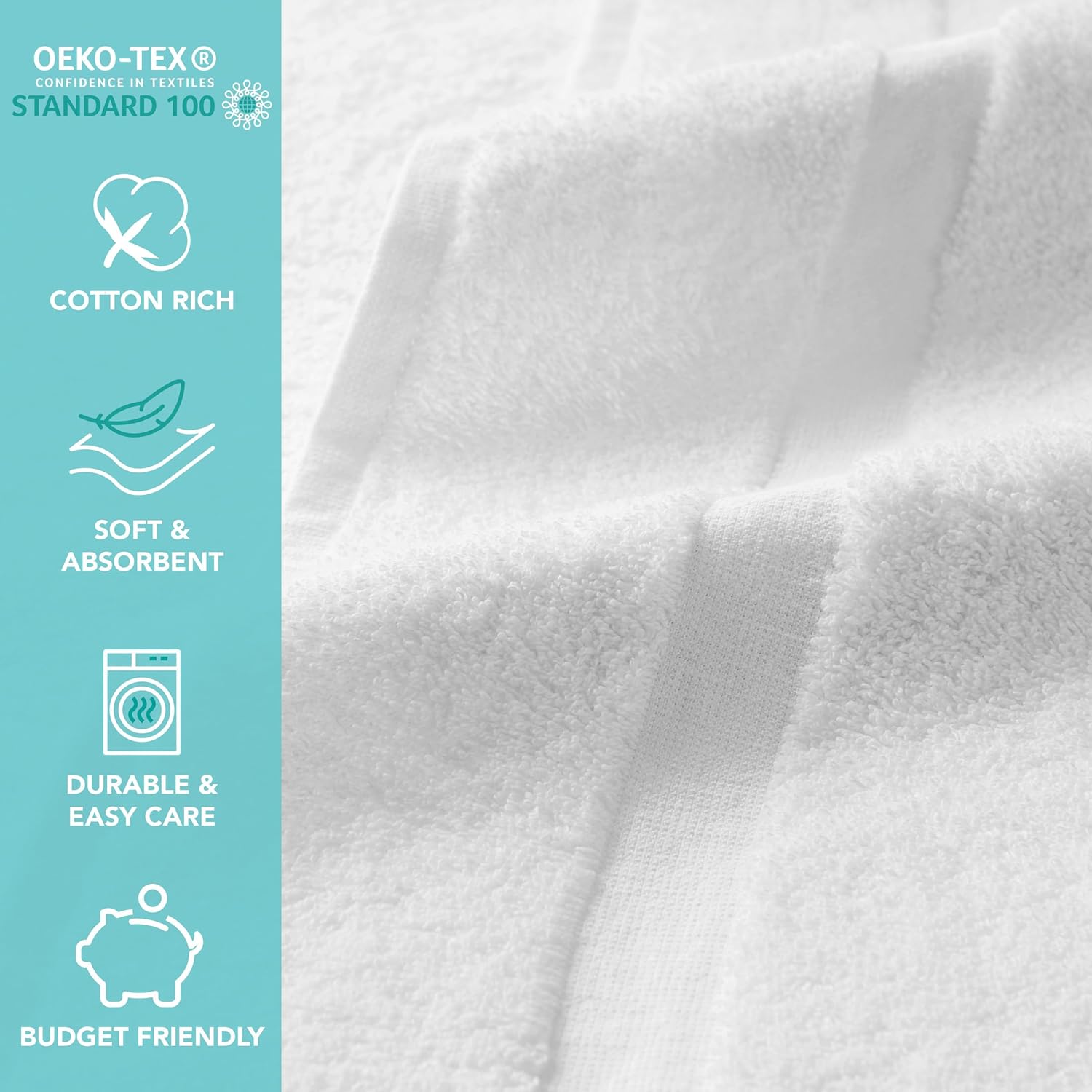 Lightweight Cotton Wash Cloths