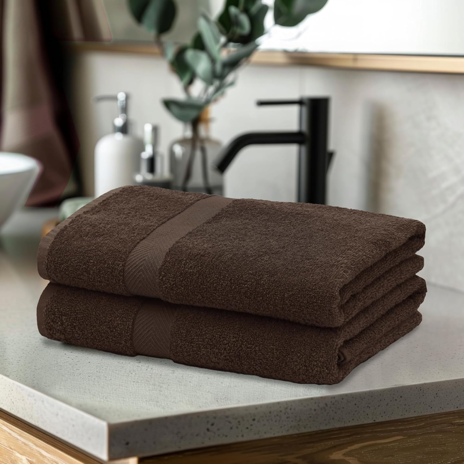 COTTON CRAFT Simplicity Bath Towel Set - 7-Piece