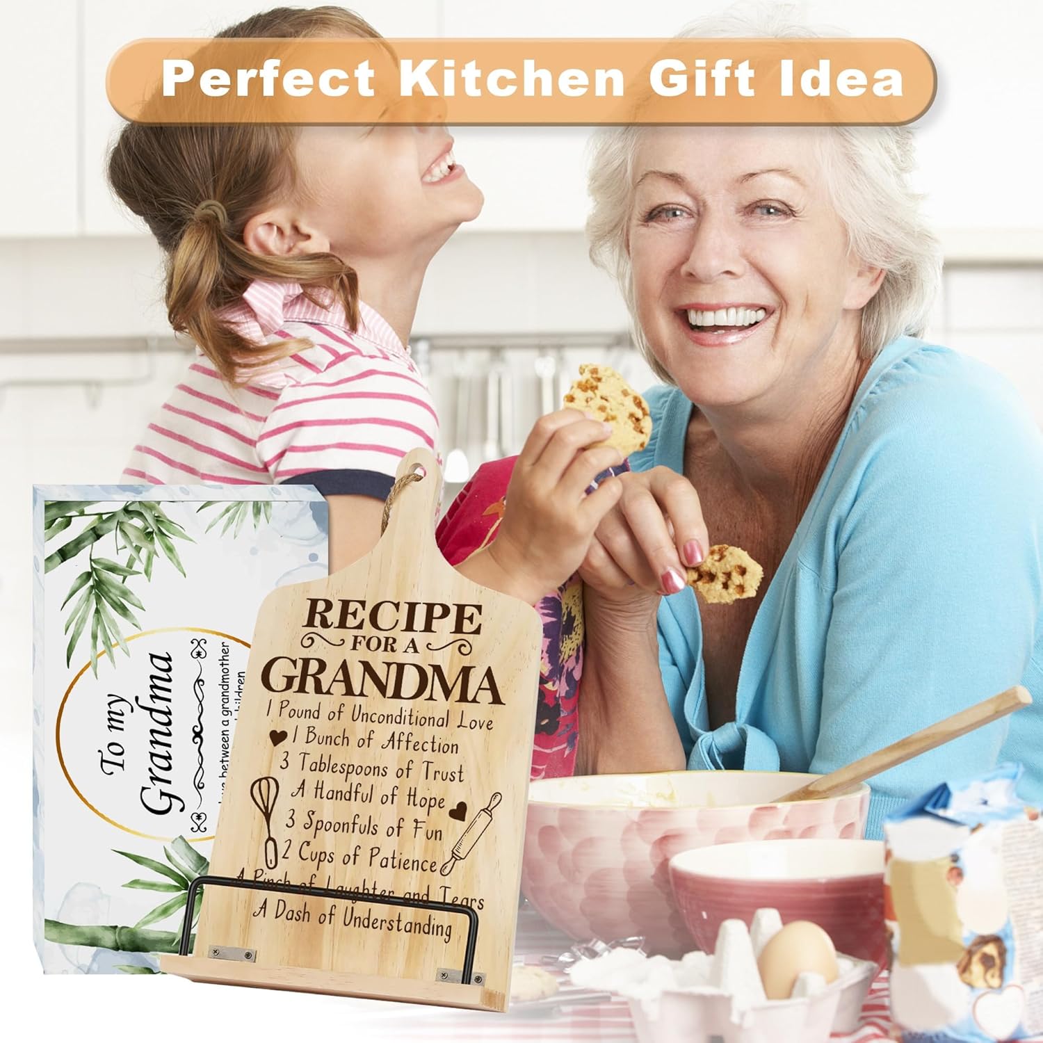 Grandmas Cozy Recipe Stand Christmas Gift