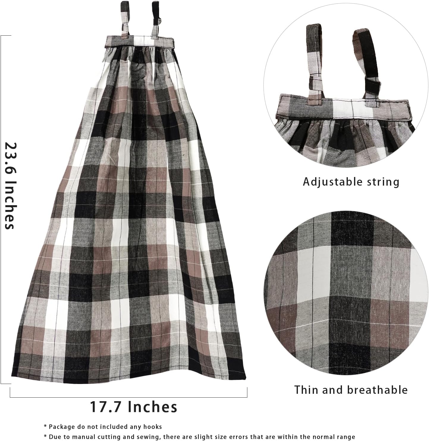 Tidy Up With farmhouse style kitchen towels set of 2