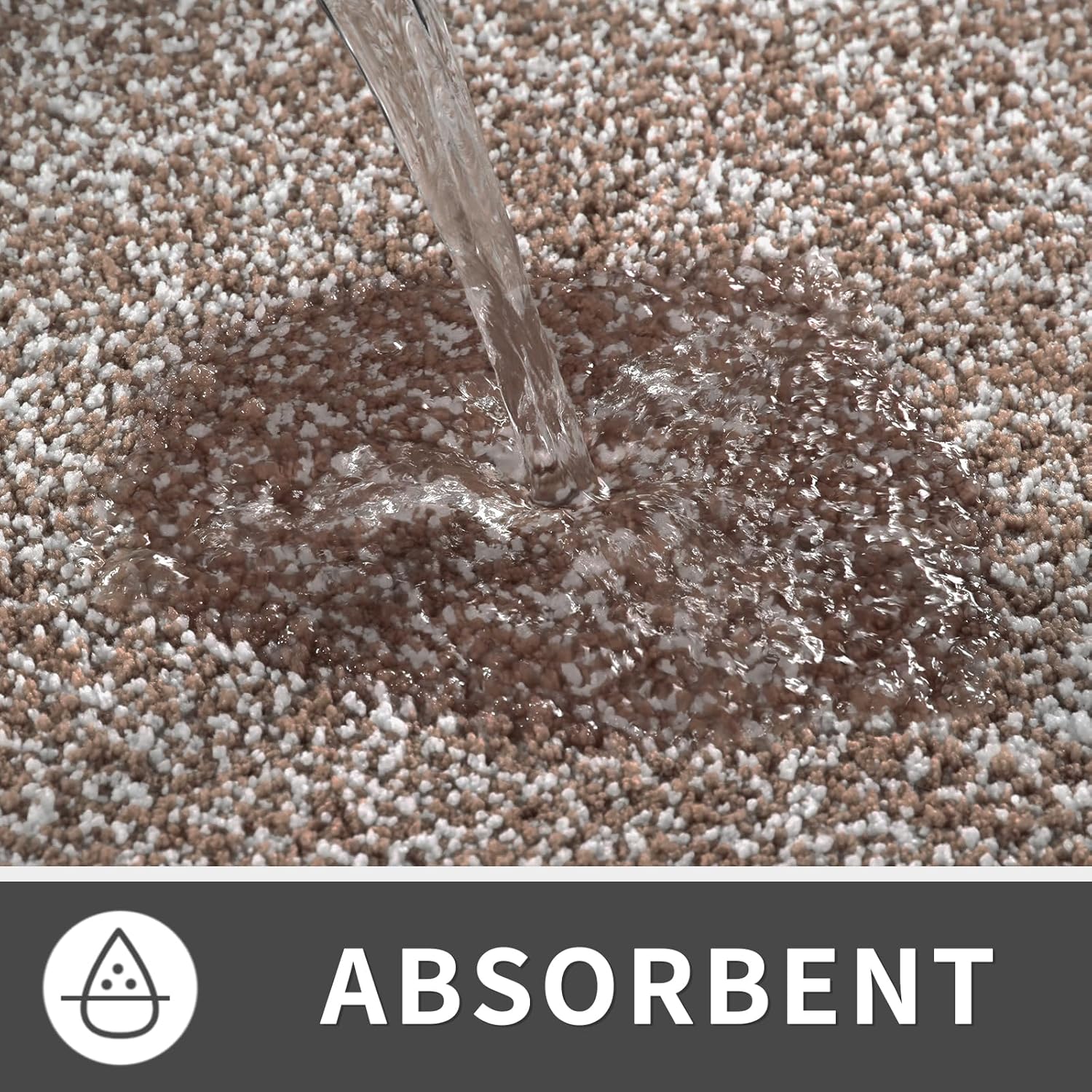 Yimobra Bath Rug - Ultra Soft Non-Slip Water-absorbent 32x20 Machine Washable