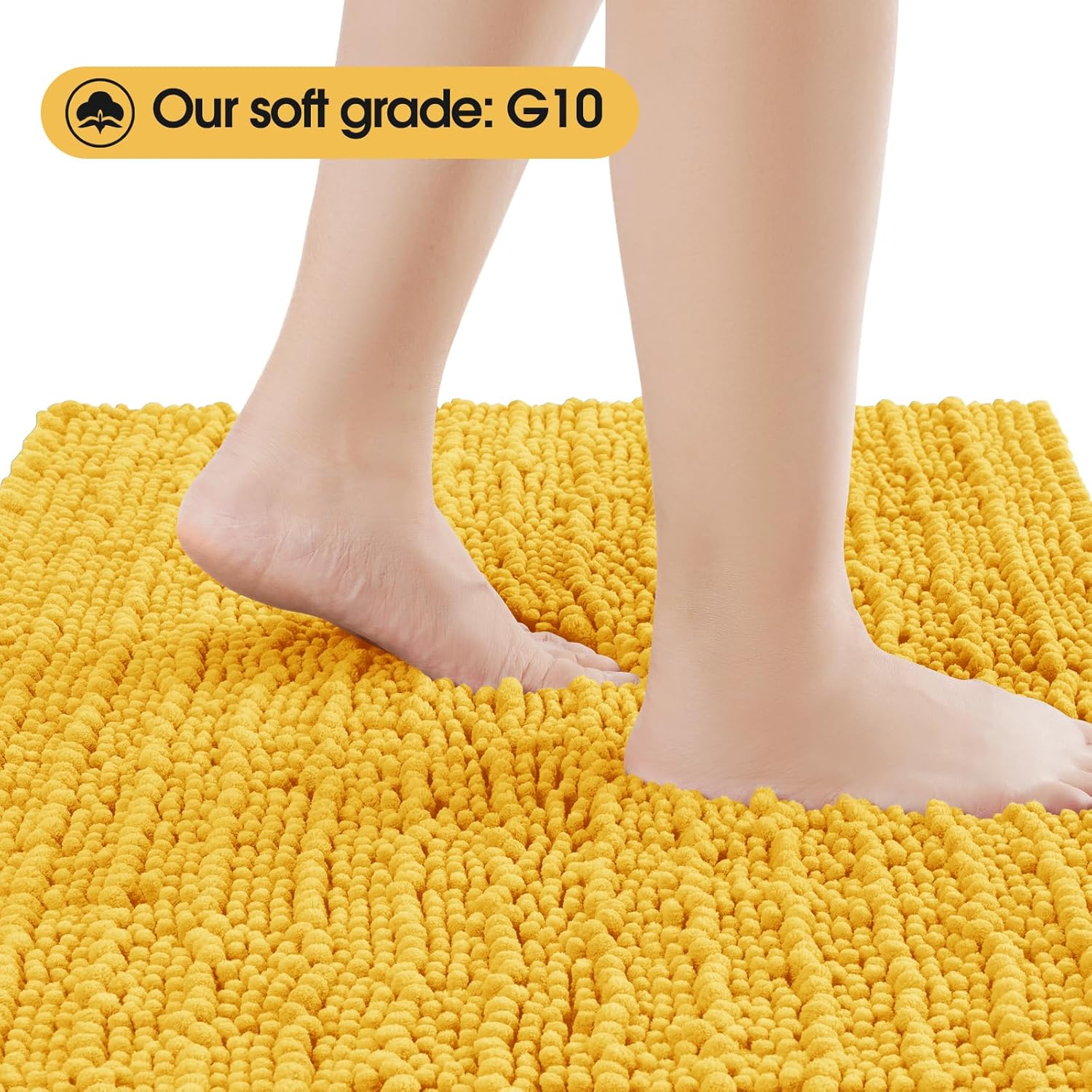 Luxury 3-Piece Bathroom Rugs Set for Extra Comfort and Style