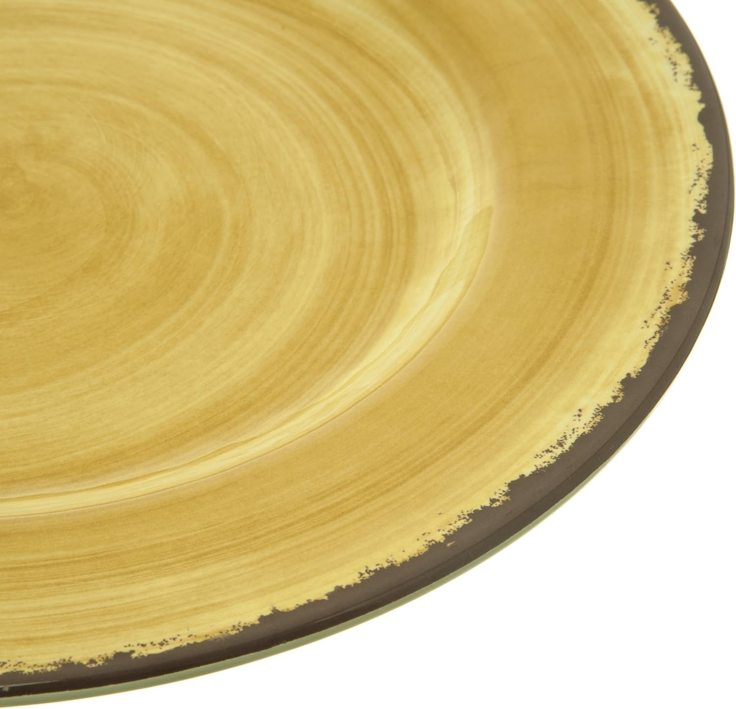 Melamine Dinner Plate - Rustic Pottery Style