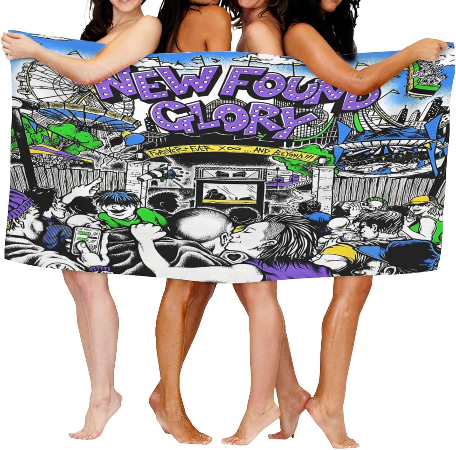 Stylish Quick Dry Bath Towels for Beaches Pools and More