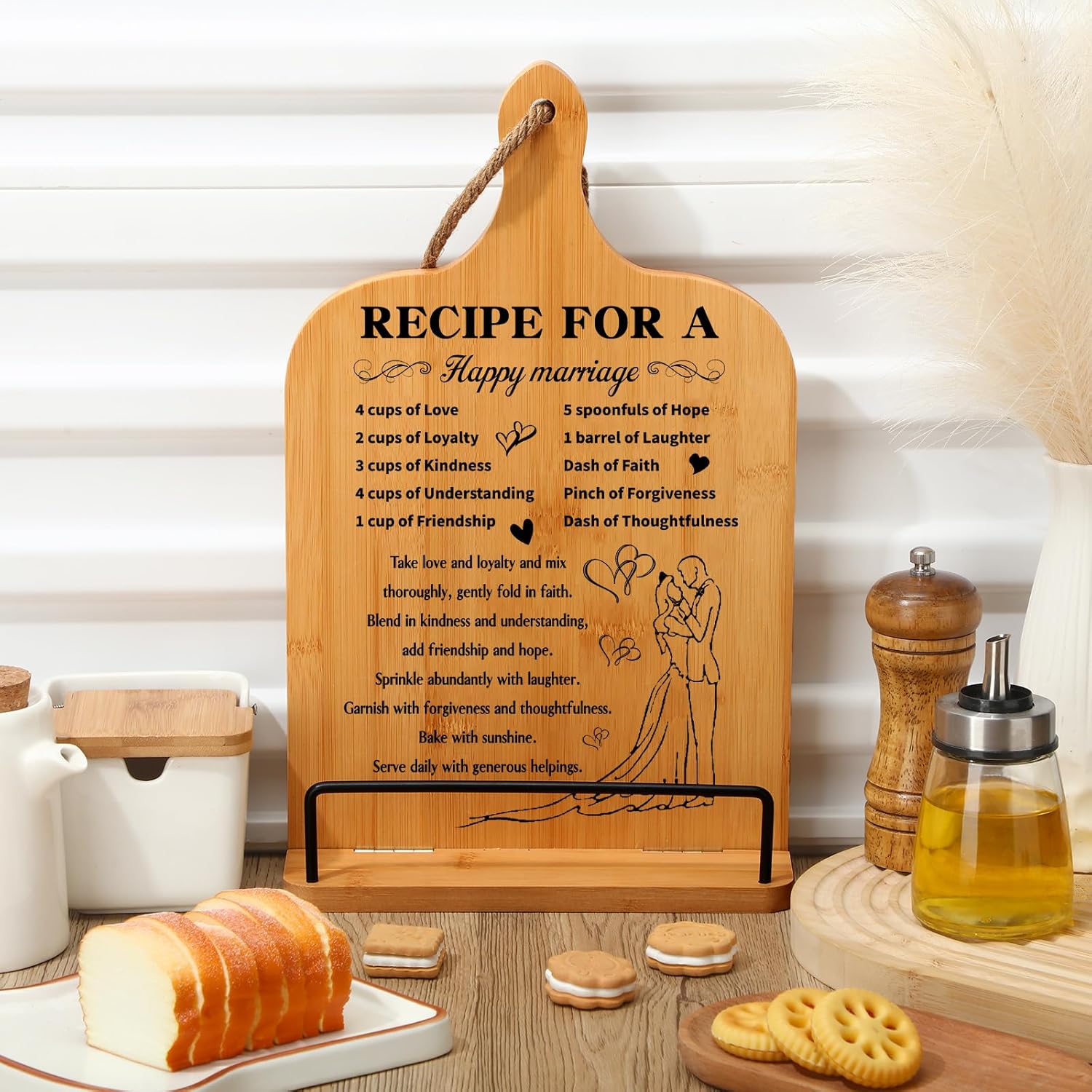Marriage Cookbook Holder