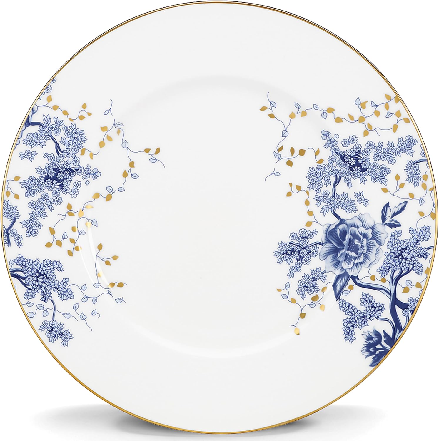 Vibrant Garden Grove Dinner Plate Durable Blue Design by Lenox
