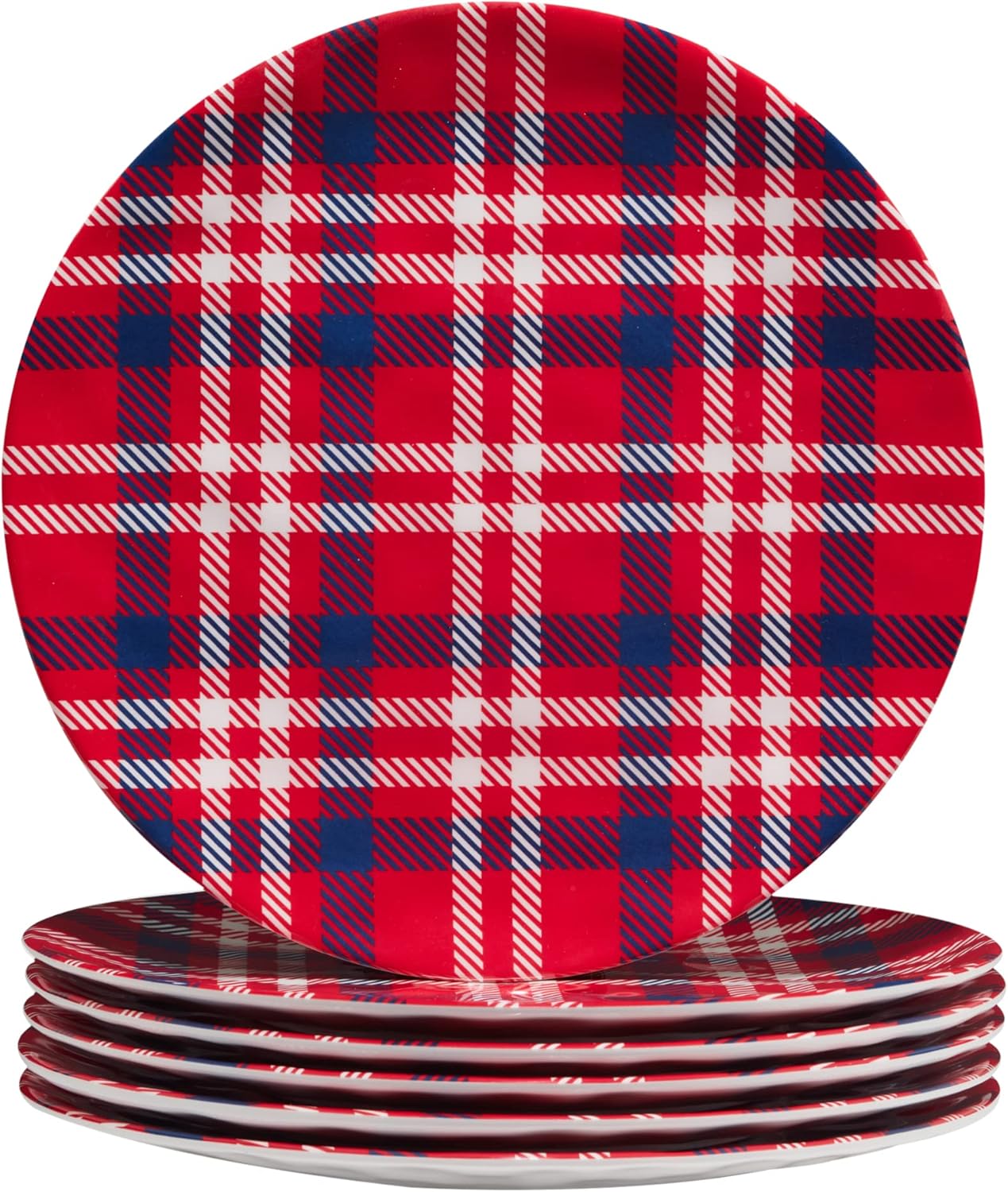 Patriotic Melamine Dinner Plates by Certified International