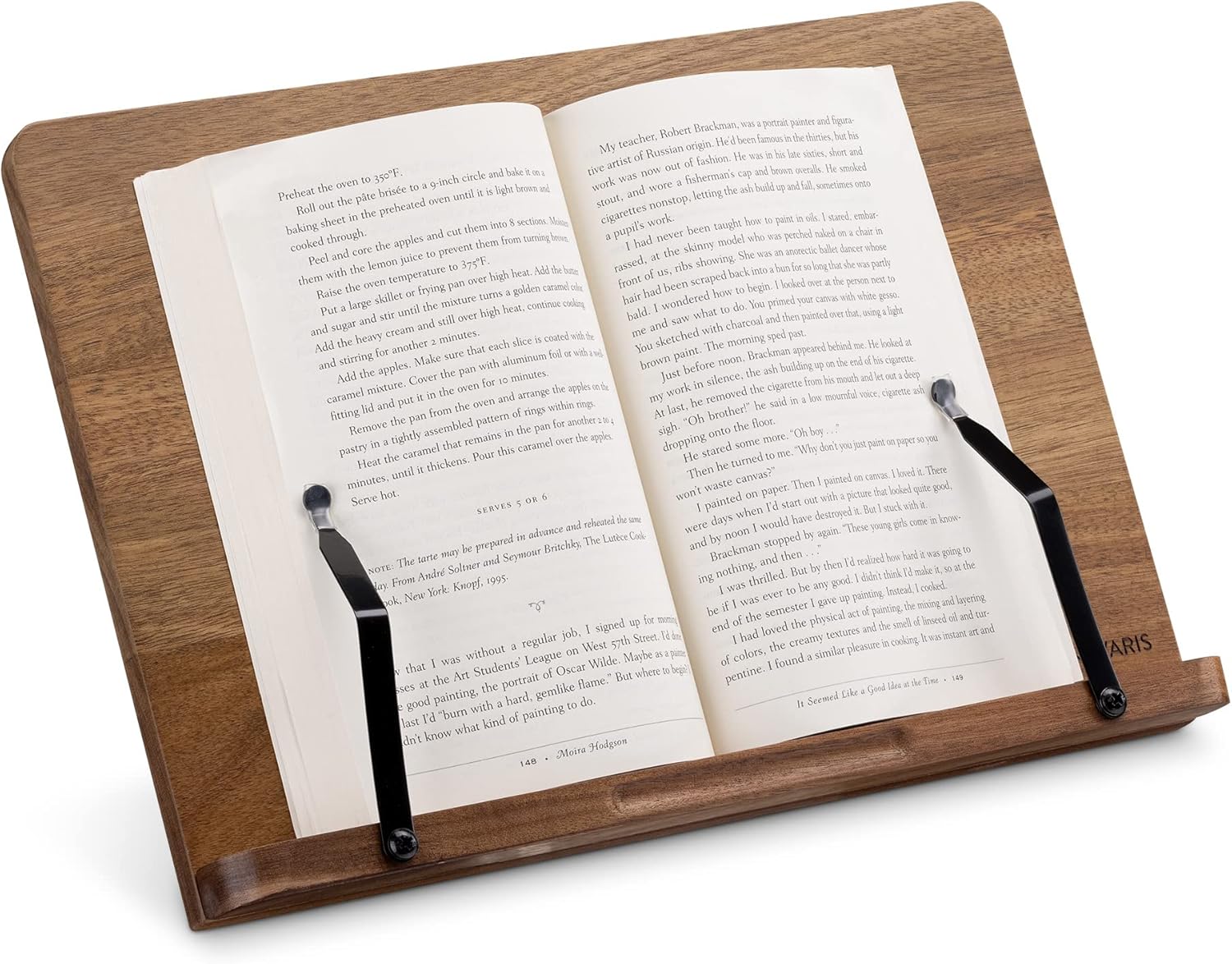 Wooden Easel Stand for Recipe Cookbooks