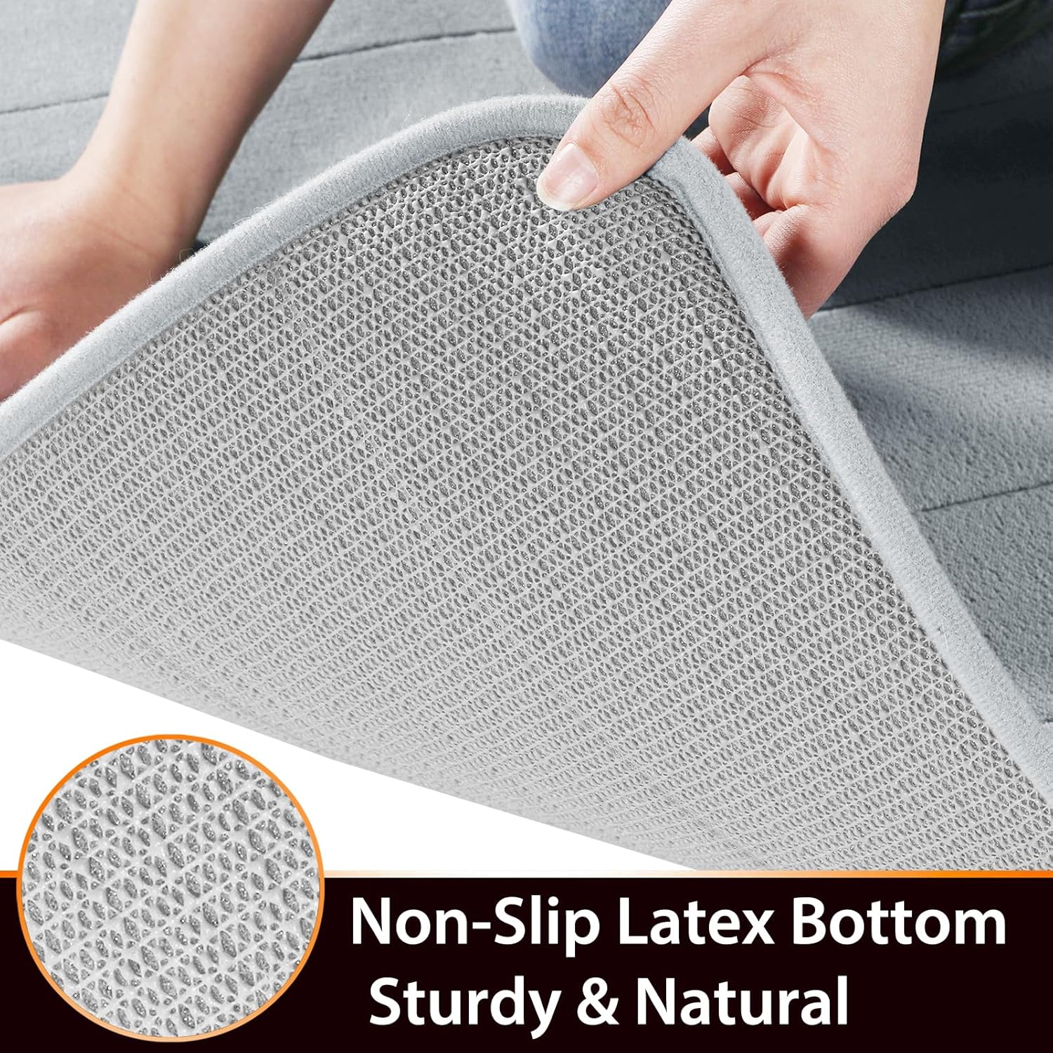 Yimobra Memory Foam Bath Mat Set