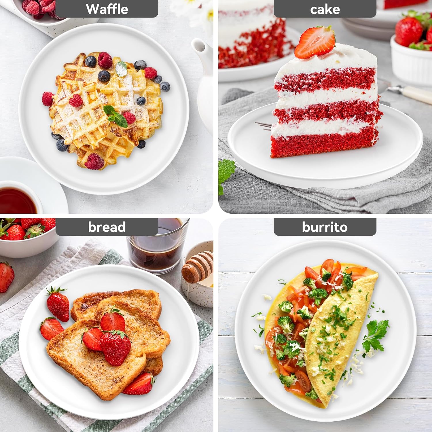 Beautiful Ceramic Plates Set for