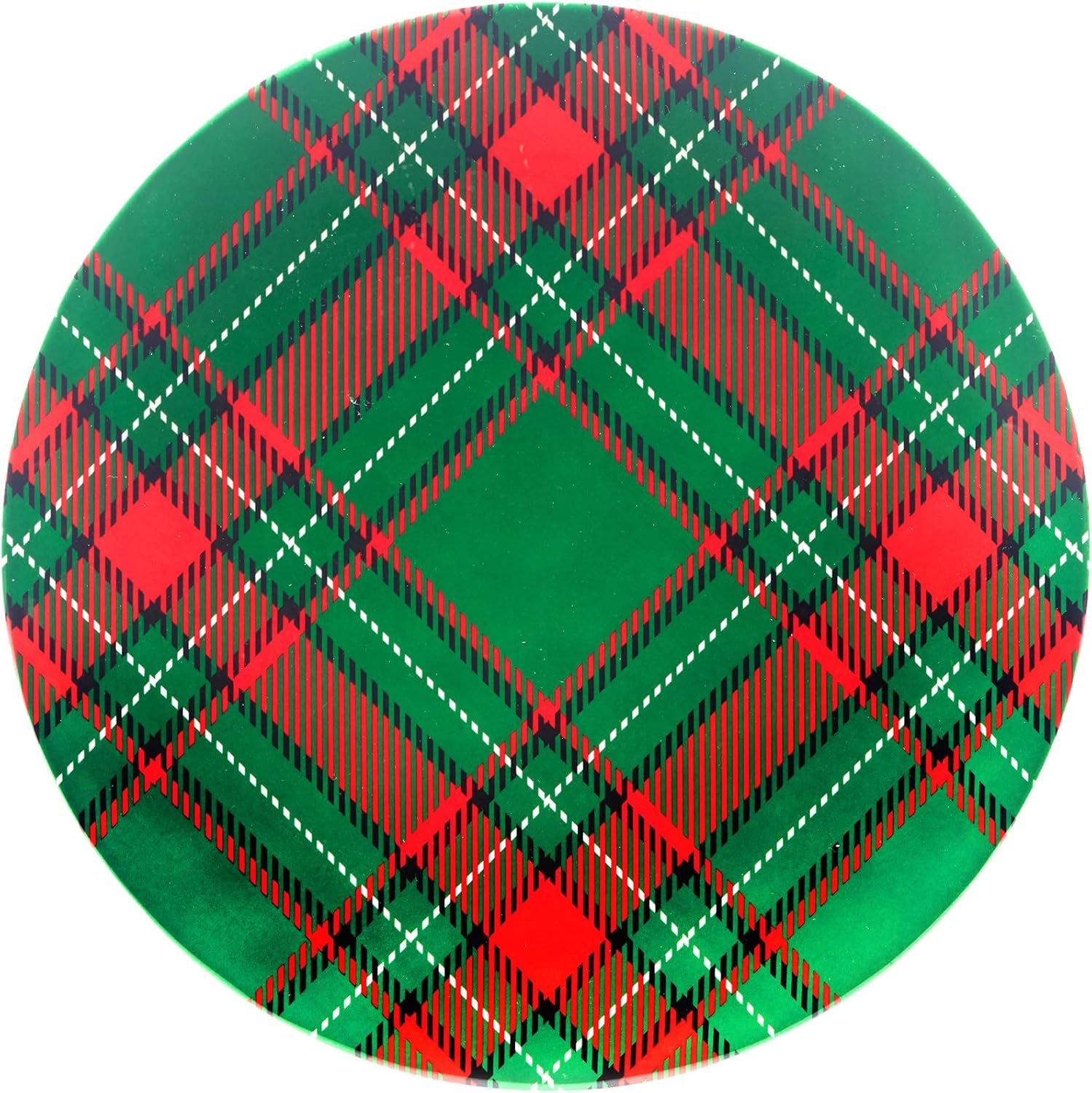 Delightful Melamine Dinner Plates Set of 6