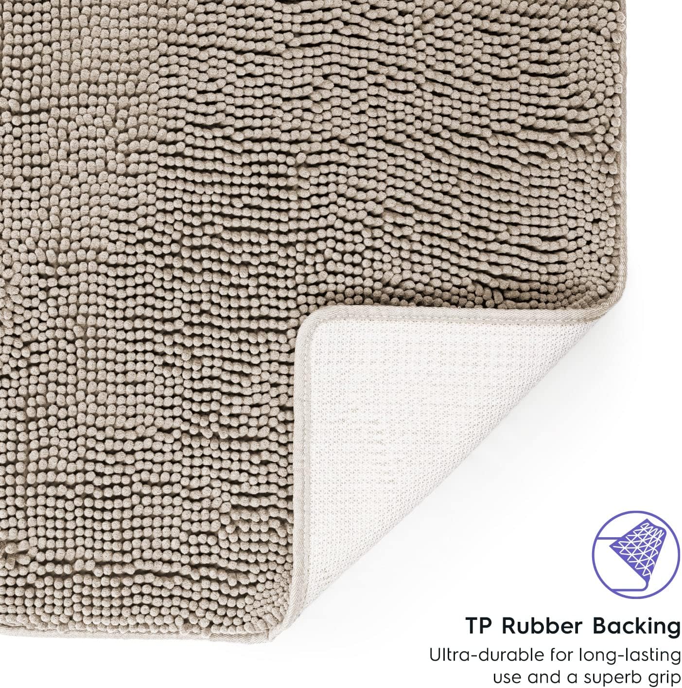 Tafts Memory Foam Bath Mat - Soft Absorbent