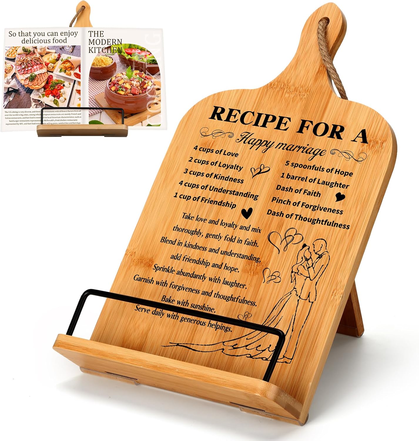Marriage Cookbook Holder