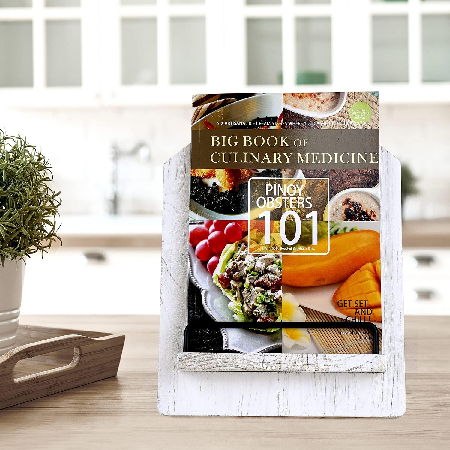 Adjustable Kitchen Cookbook Holder