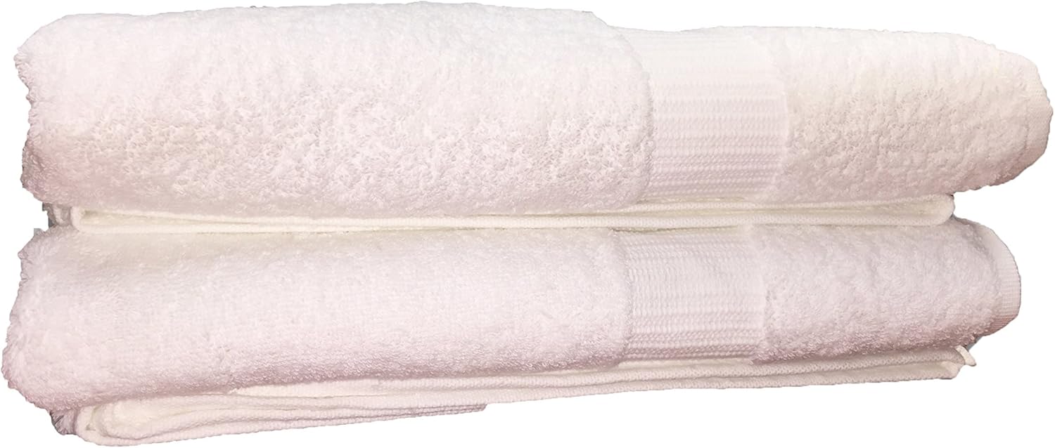 Sleek 27x54 bath towels made from eco-friendly cotton