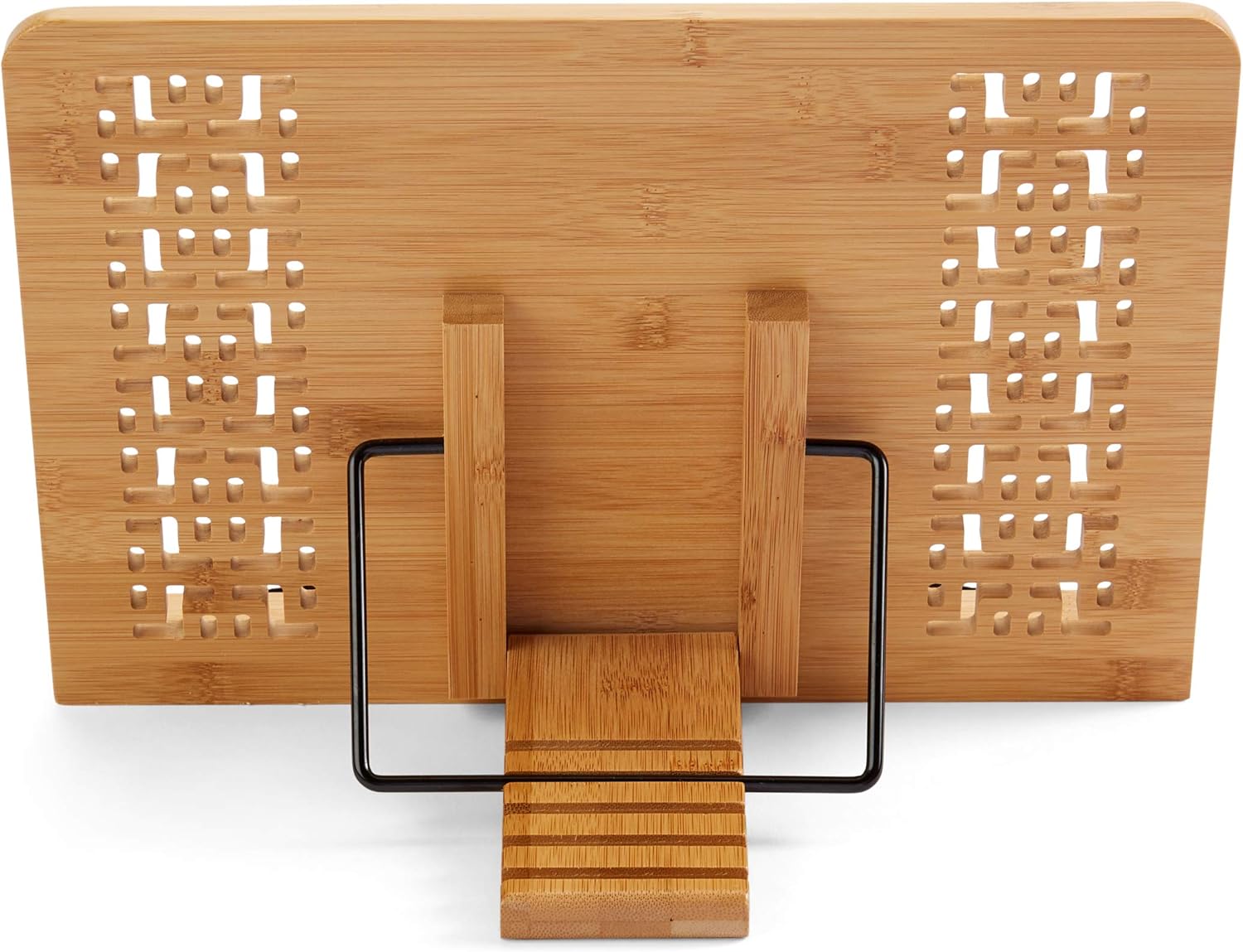 Bookaholic Bamboo Book Stand Eco-Friendly Portable and Durable