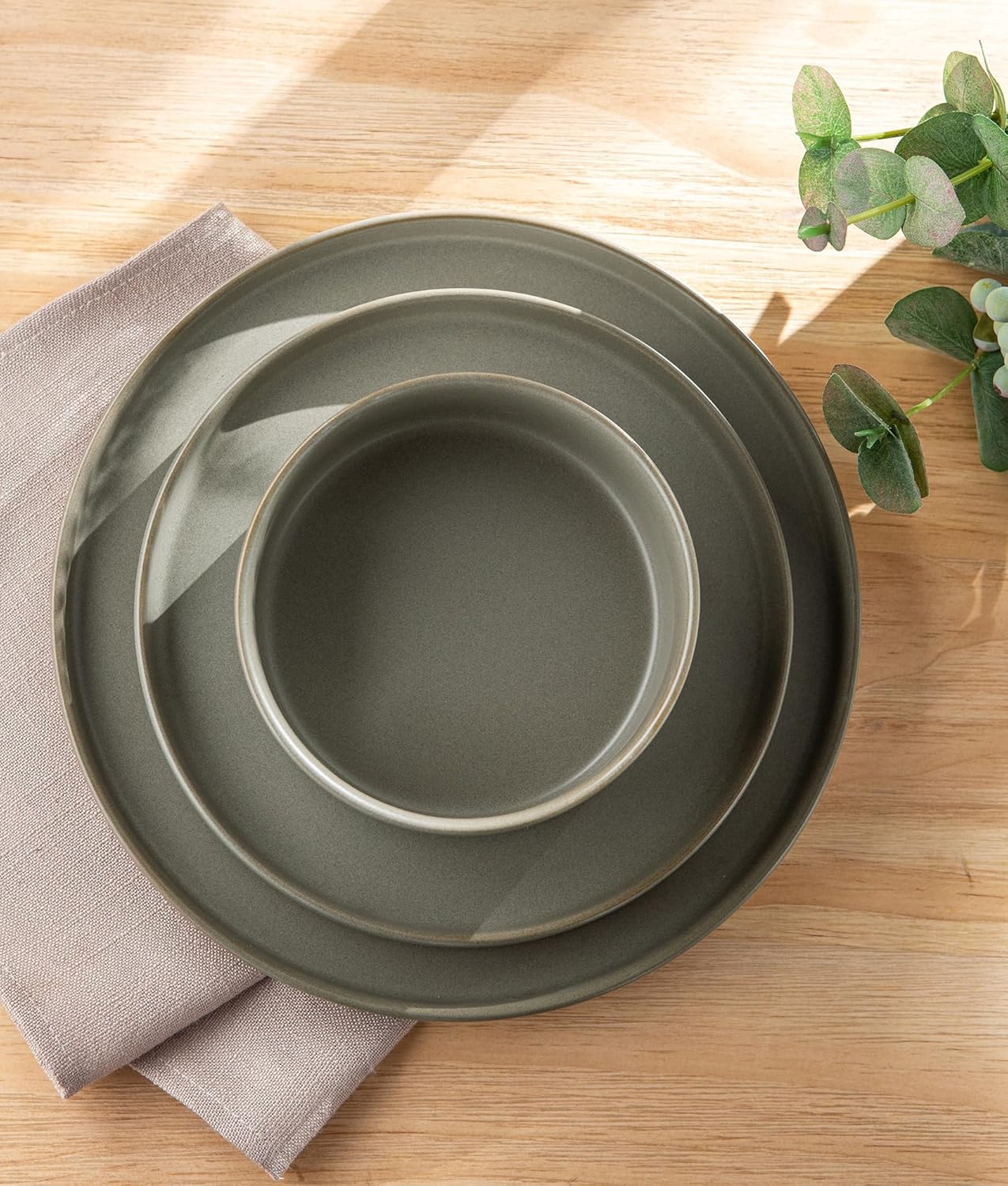 Terra Handmade Ceramic Dinnerware Set for 4