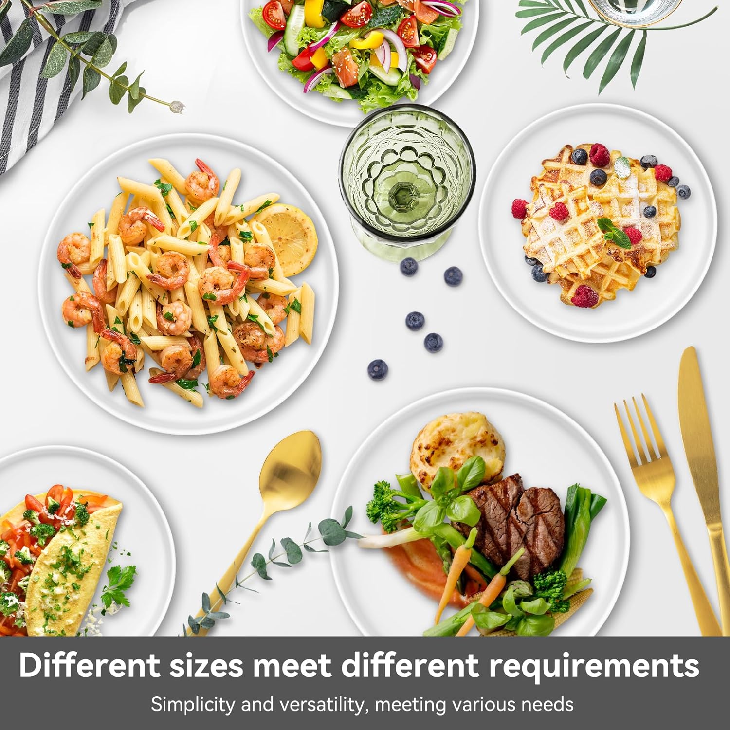 Beautiful Ceramic Plates Set for