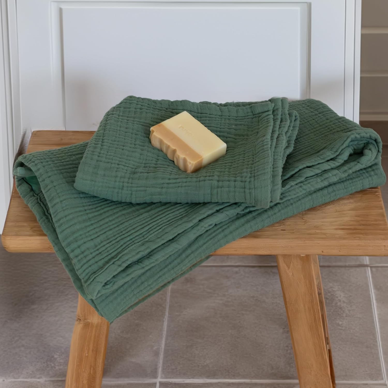 Viva Muslin Towels for Adults Bath Better Feel Better