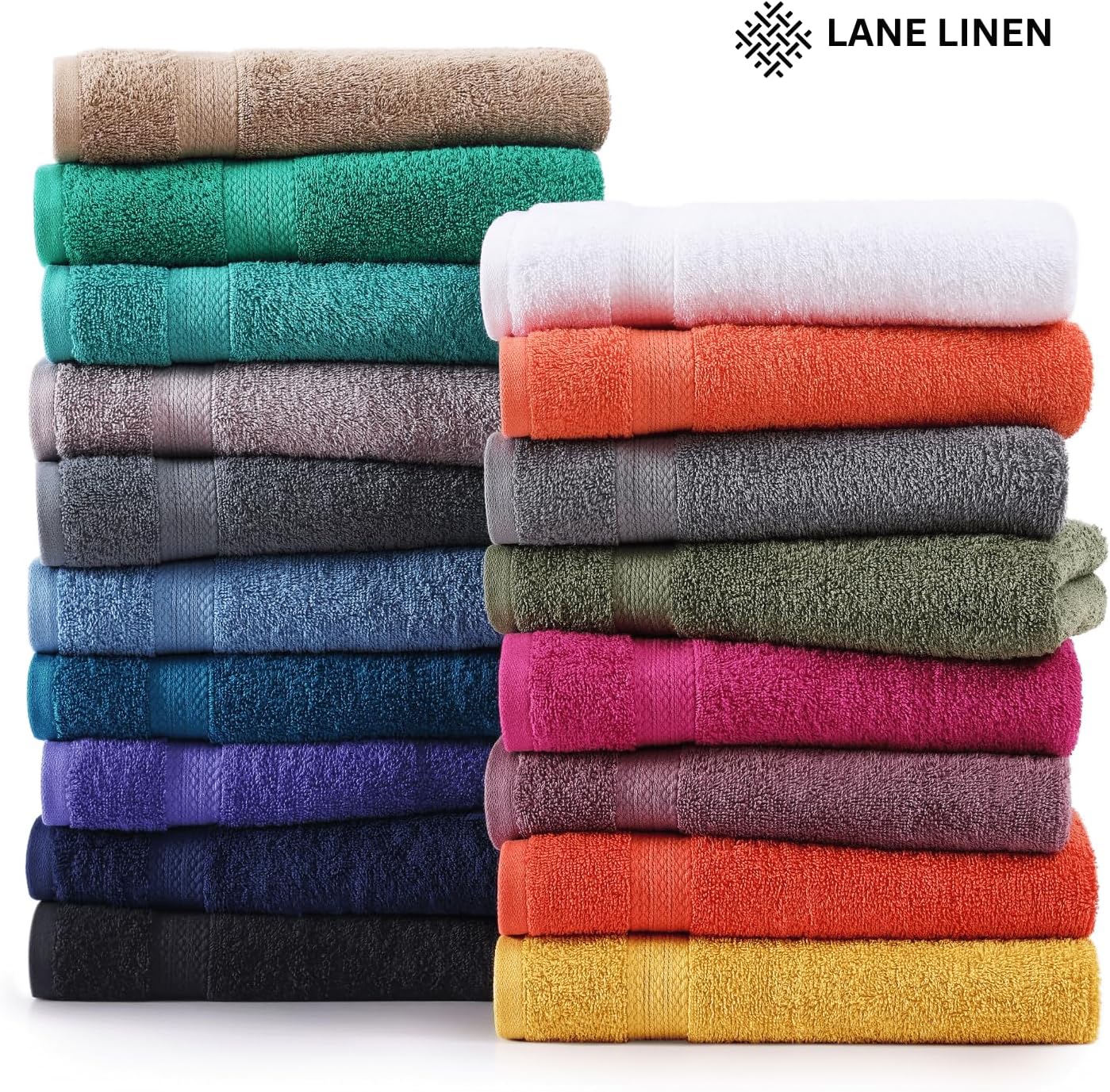 Premium Luxury Cotton Bath Set - Soft Absorbent for Your Washroom Enjoyment