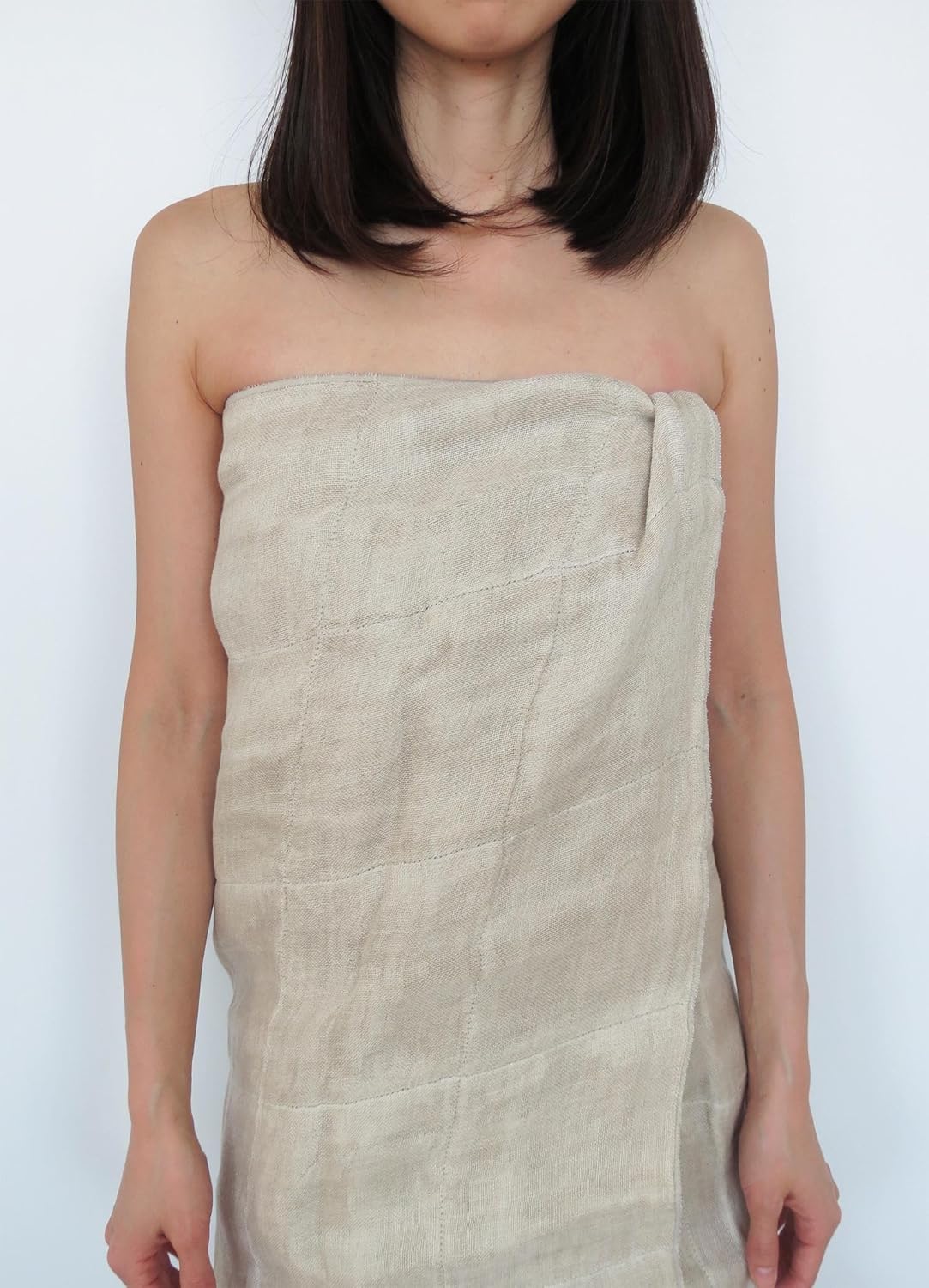 IPPINKA True ComfortStyle Small Natural Linen Bath Towel