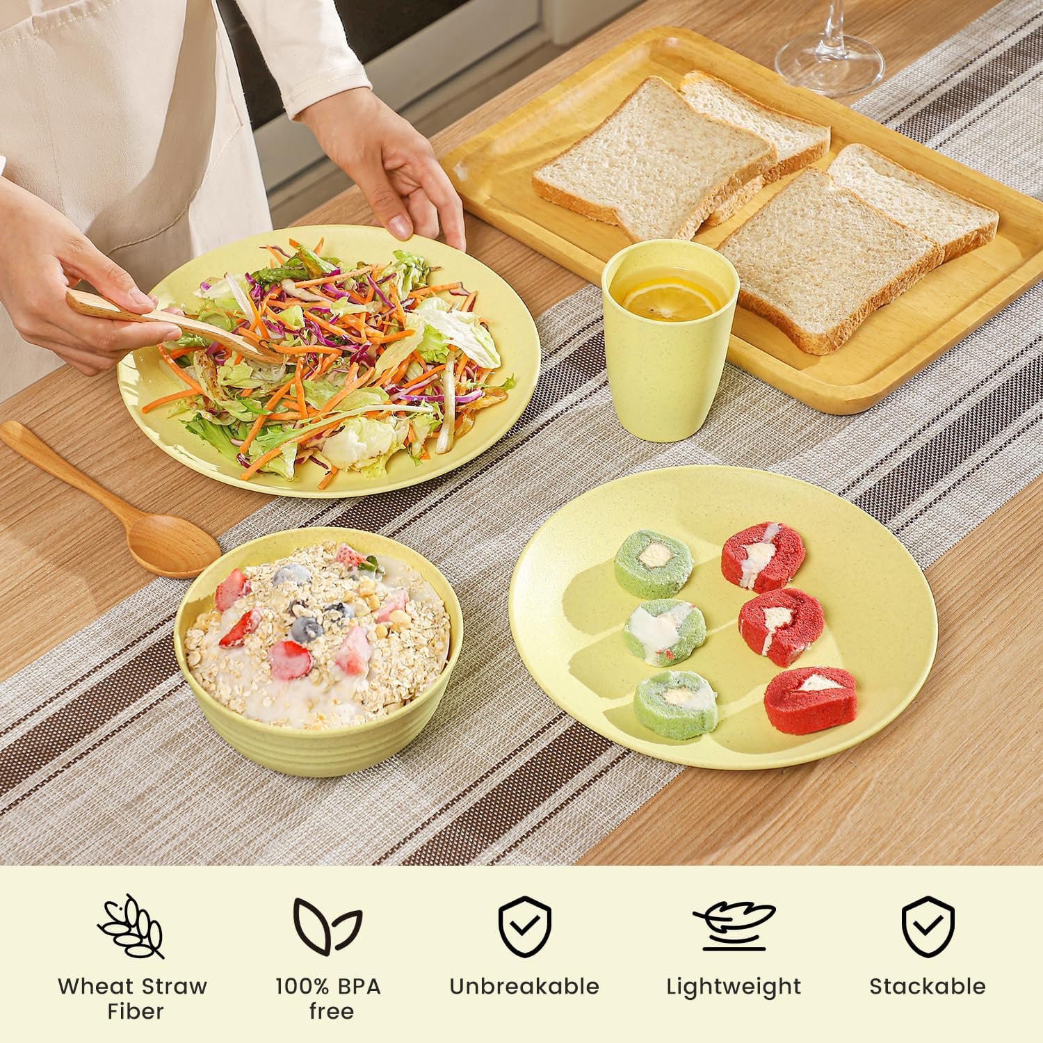 Stylish 16-Piece Dinnerware Set for 4