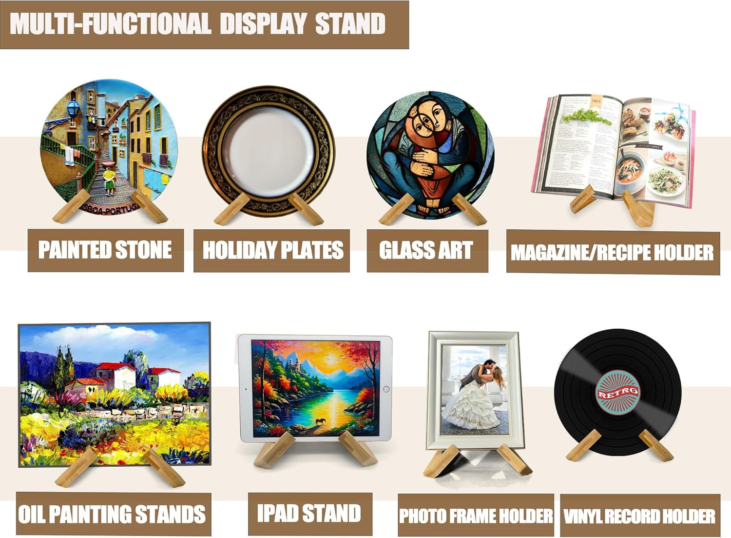 Versatile Kitchen Display Stand