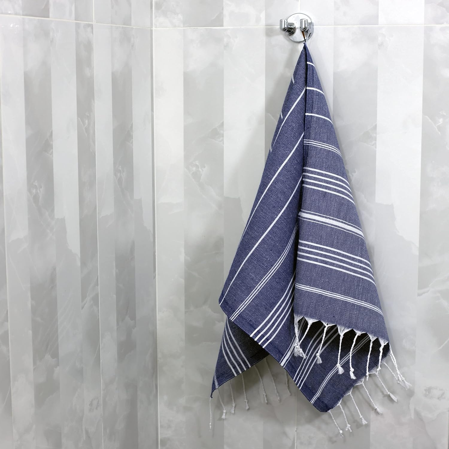 Clotho 4-Piece Turkish Cotton Hand Towels Set 18x40 inches