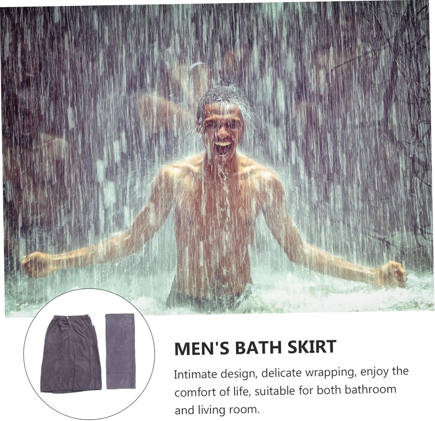 100 Soft Luxury Heated Mens Bath Towel for Beach Sauna