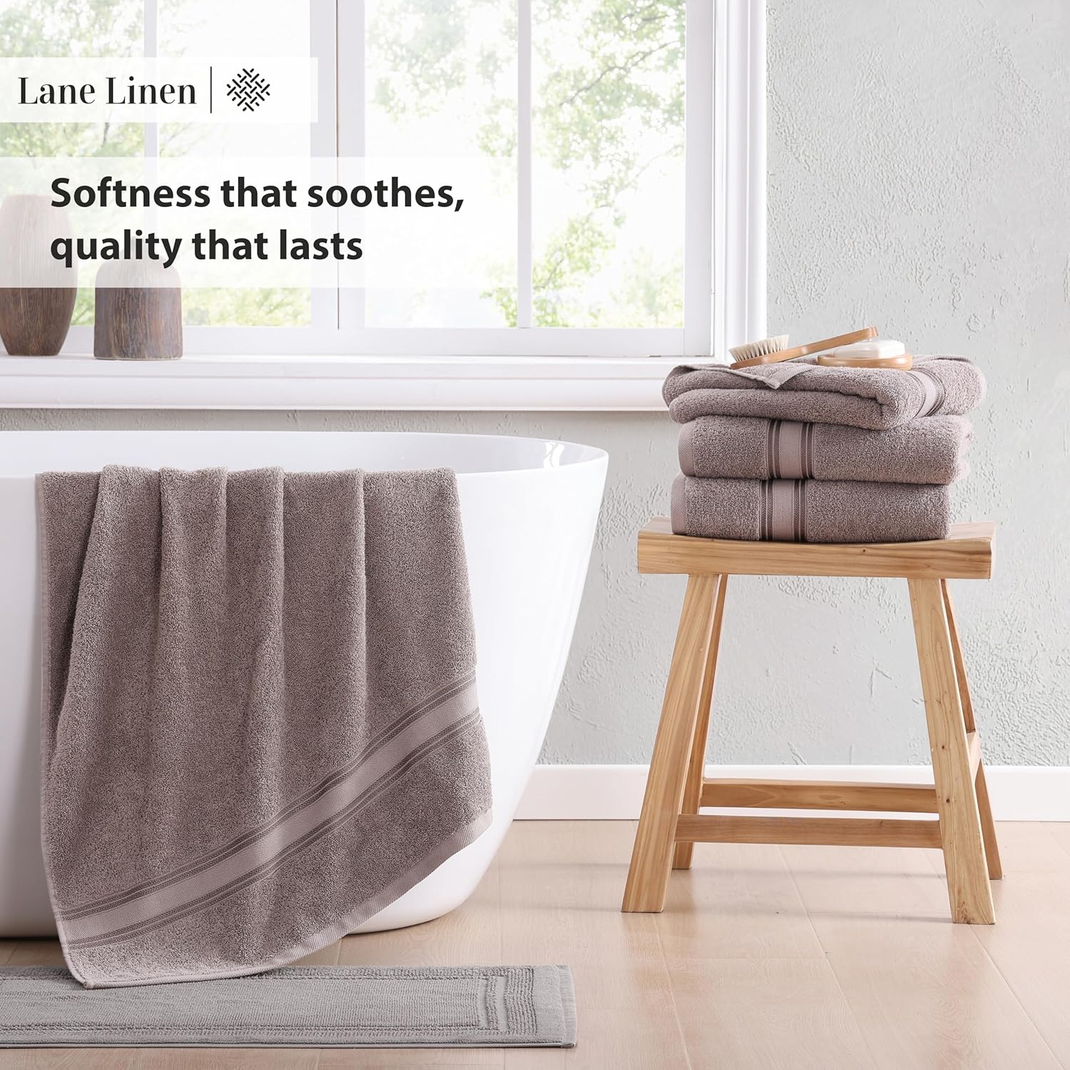 Luxury Platinum Luxury Bath Towels Set