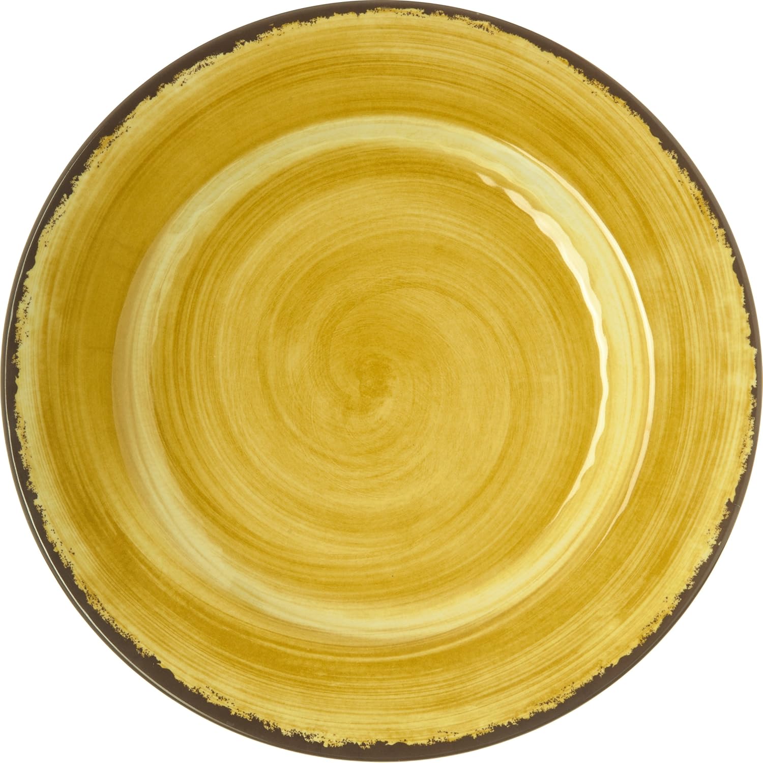 Melamine Dinner Plate - Rustic Pottery Style
