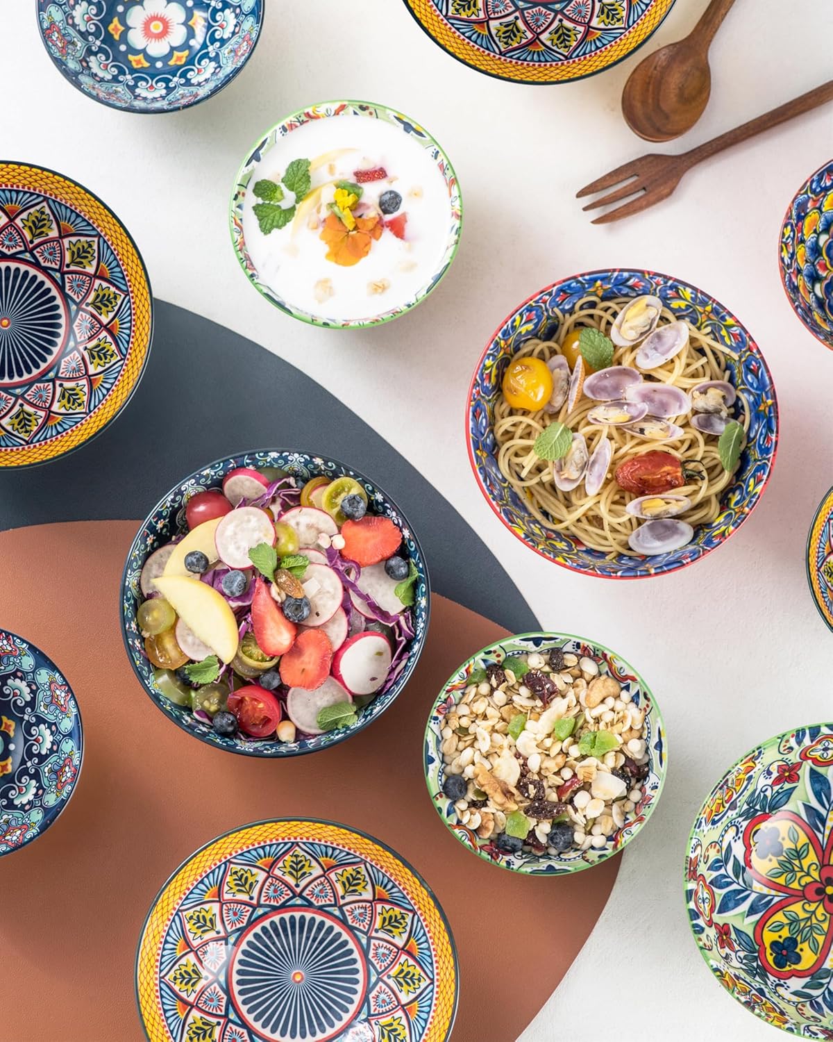 12-Piece Bohemian Dinnerware Set
