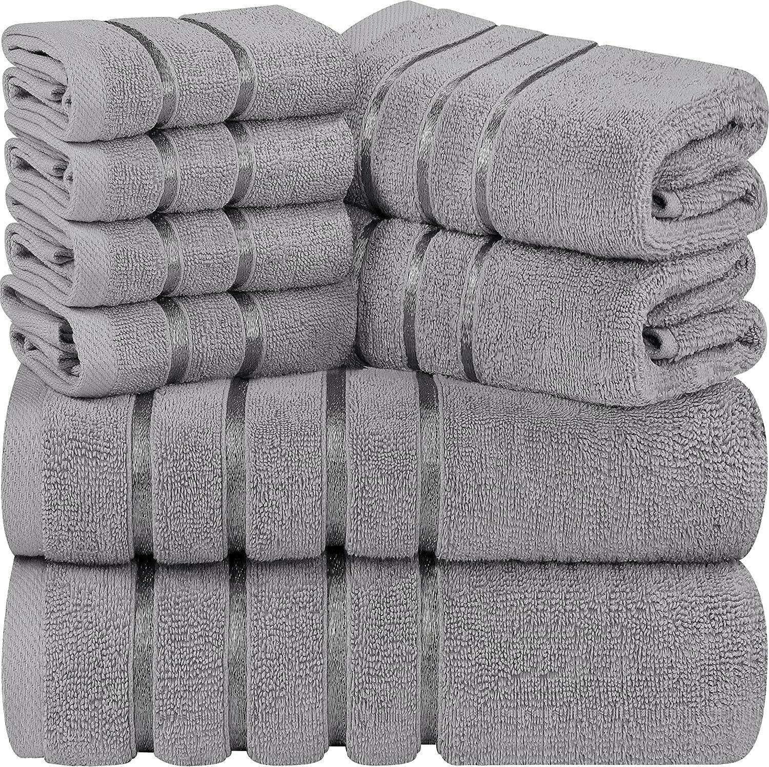 Unbranded754 8-Piece bath towel set