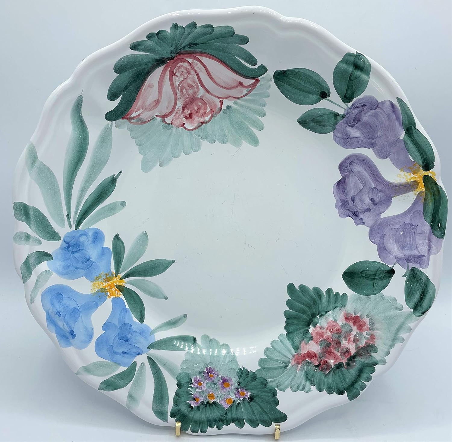Floral Elegance - Pink Purple Blue Floral