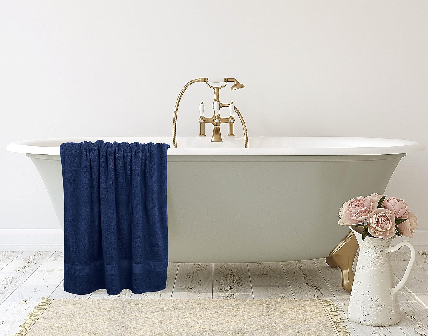 Utopia 8-Piece Luxurious Bath Towels 600 GSM
