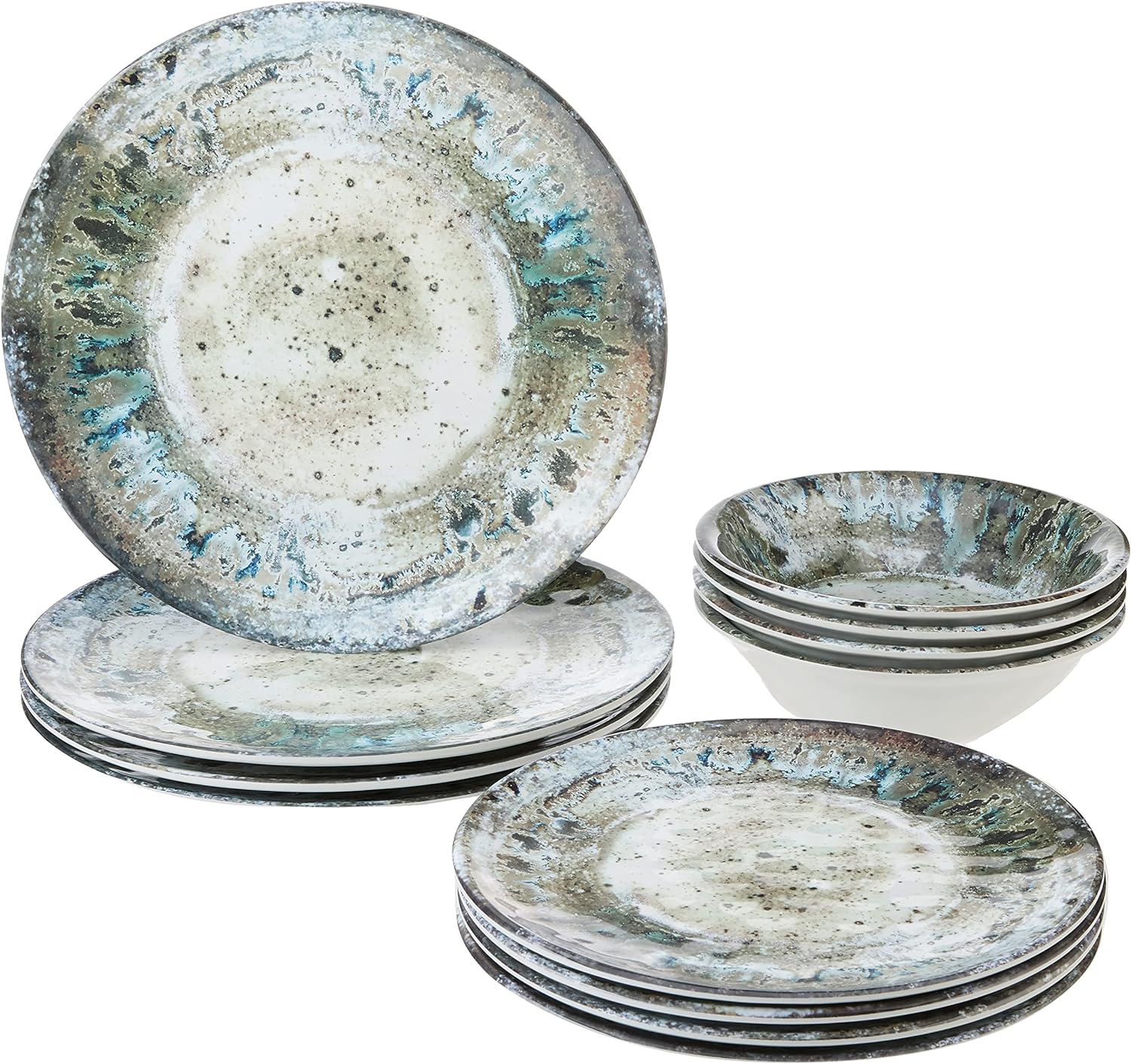 Certified International Radiance Cream Melamine Dinnerware Set