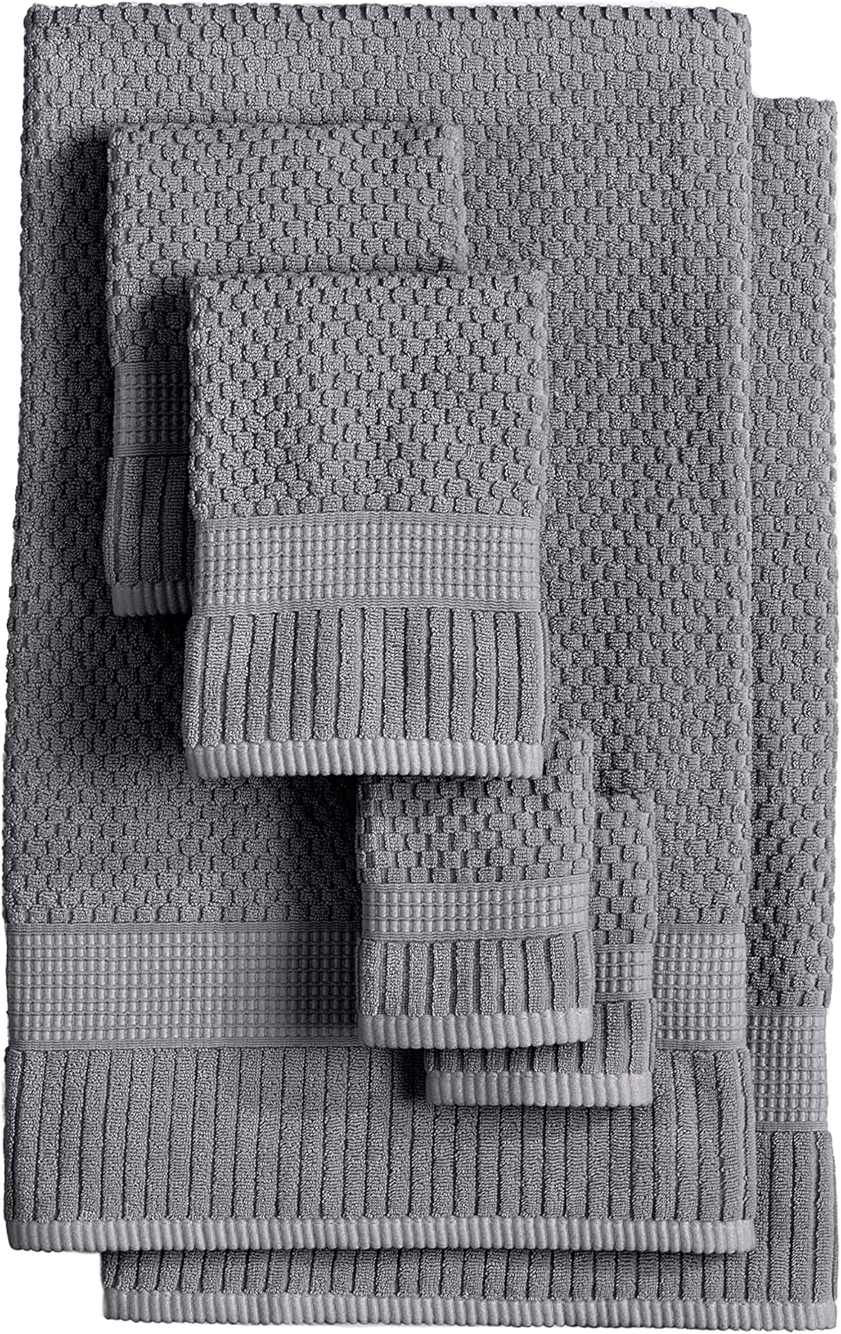 NY Loft 100 Cotton Towel Set 6 Piece