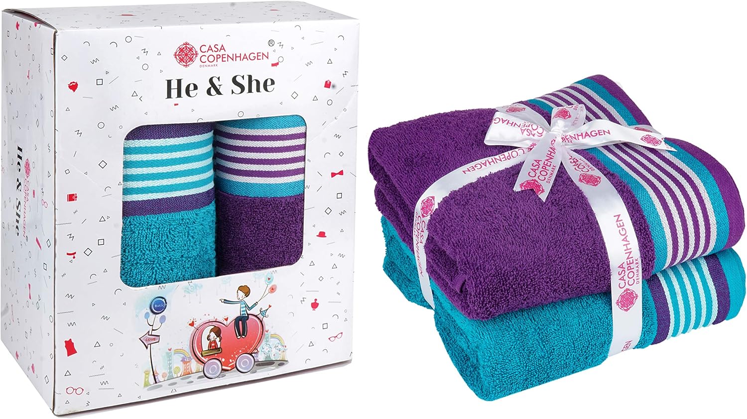 CASA COPENHAGEN - Jumbo Size Bath Towels