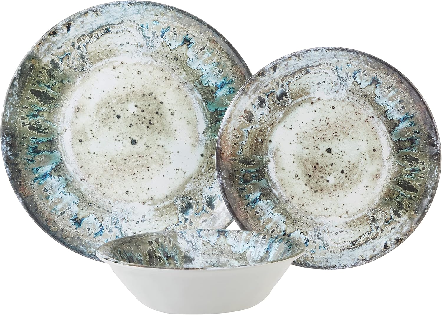 Certified International Radiance Cream Melamine Dinnerware Set