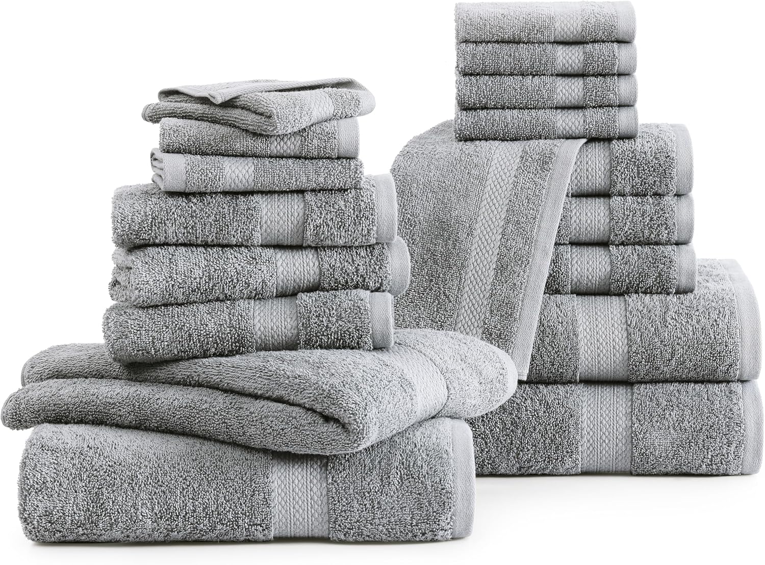 Premium Luxury Cotton Bath Set - Soft Absorbent for Your Washroom Enjoyment