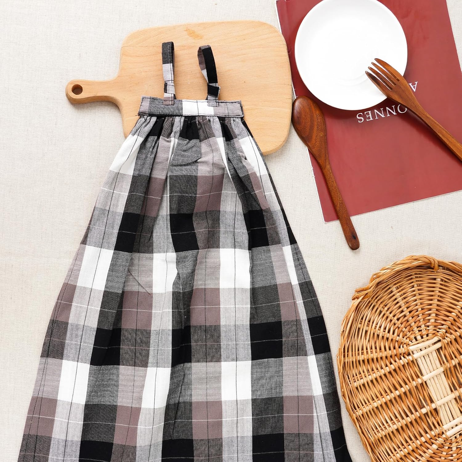 Tidy Up With farmhouse style kitchen towels set of 2